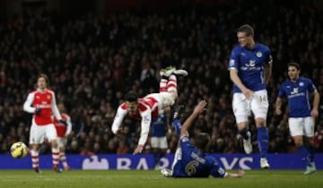 Alexis Sánchez volvió a ser titular en Arsenal luego de dos fechas. 