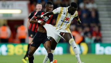 Jefferson Lerma debuta con el Bournemouth en la Carabao Cup 