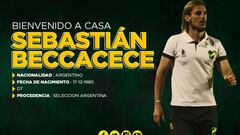 Sebastián Beccacece vuelve a Defensa y Justicia