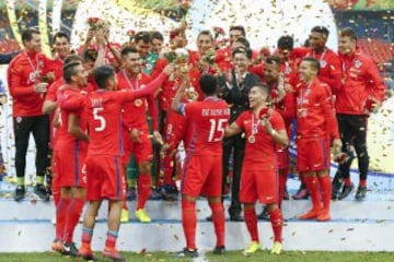 Así celebró la Roja el título de la China Cup