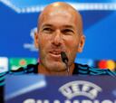 Zidane: "Puede que falte un 9 pero no podemos hacer nada"
