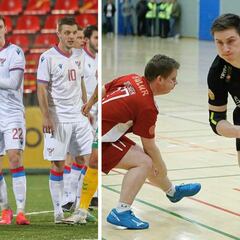 Un internacional de balonmano de Islas Feroe debuta con la selección de fútbol