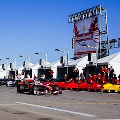 Vettel, Raikkonen y la fusión de dos mundos: la F1 en Daytona
