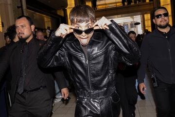 Peso Pluma durante los premios iHeartRadio Music Awards 2024 celebrados en el Dolby Theatre de Los Ángeles.