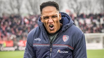 Yerry Mina se recupera de su lesión en el tobillo