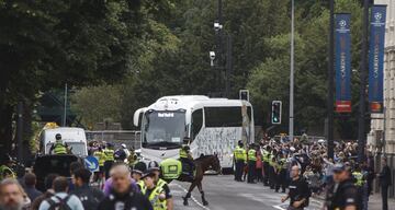 Las imágenes del entrenamiento del Real Madrid en Cardiff