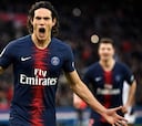 Los tres mejores goles de Cavani la pasada temporada