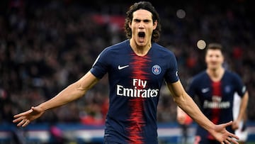 Los tres mejores goles de Cavani la pasada temporada