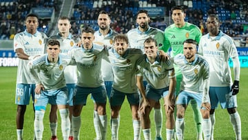 17/01/26 PARTIDO SEGUNDA DIVISION JORNADA 22
ZARAGOZA - REAL SOCIEDAD B SOCIEDADB FILIAL
FORMACION EQUIPO