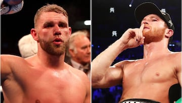 El peleador británico se perfilaba para ser el rival de Canelo en su primera pelea del año y en una entrevista se lanzó contra el boxeador mexicano.