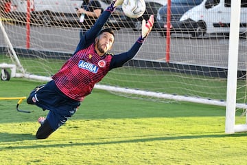 Tras su llegada a Goianía, el combinado nacional trabajó en el centro de entrenamiento do Dragao para preparar el segundo partido de la Copa América.