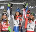 Vlhova supera a Shiffrin; Nuria Pau no superó el corte