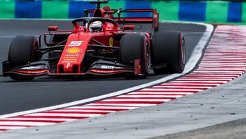 Sebastian Vettel, Ferrari SF90. F1 2019. 