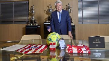 30/11/21 ENTREVISTA A ENRIQUE CEREZO PRESIDENTE DEL ATLETICO DE MADRID