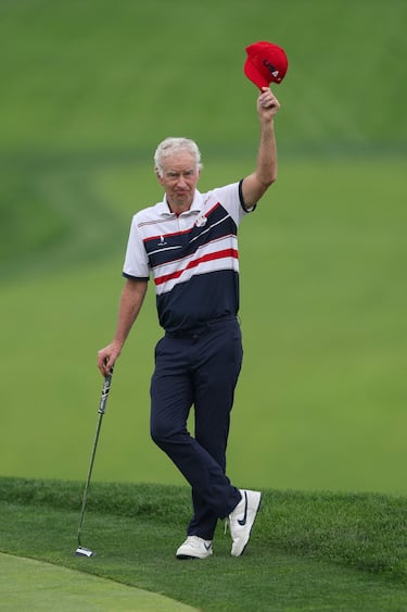 John McEnroe, extenista con 7 títulos de Grand Slam y uno de los grandes talentos de la historia del deporte.