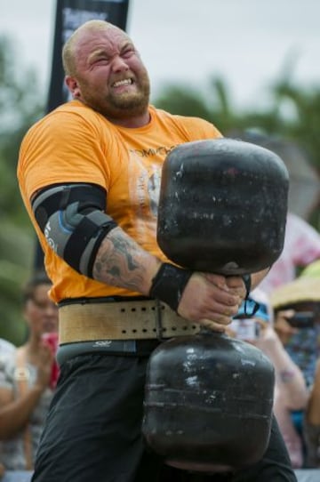 Las imágenes del Hombre Más Fuerte del Mundo