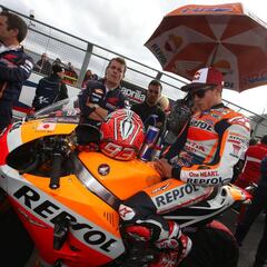 Márquez: "Pedrosa me puede restar puntos o sumar más"