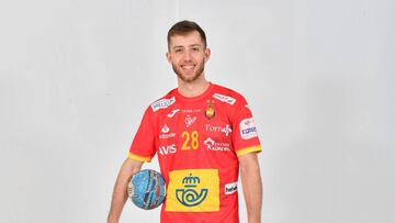 Aleix Gómez, extremo de la selección española.