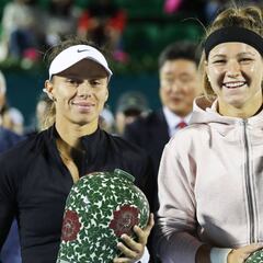 Muchova inaugura su palmarés ante Linette en Seúl