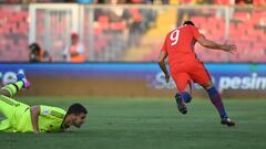 El registro perfecto de la Roja cuando Esteban Paredes anota