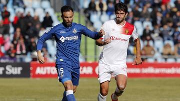 Molinero, durante un partido entre el Getafe y el Mallorca.