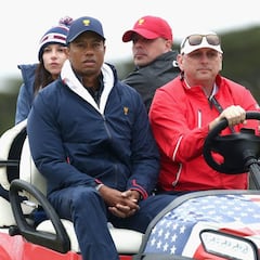 Tiger observa la remontada de Estados Unidos desde la barrera