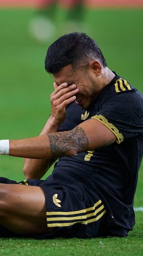 Orbelin Pineda of Mexico during 2025 International Friendly match between Mexico (Mexican National team) and Colombia at AT-T Stadium, on October 11, 2025 in Arlington,Texas, United States.