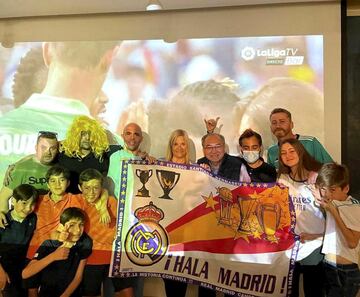 As¨ª celebraron las pe?as del Real Madrid el t¨ªtulo de Liga