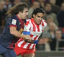 Por esto a Puyol le costaba marcar a Falcao: Duelo de cracks