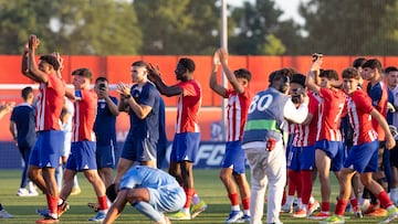 El Juvenil ganador de la Copa de Campeones este 2024 tras ganar al Levante. El club vuelve a tener Atl¨¦tico C.
