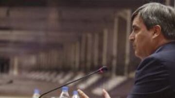 Miguel Cardenal, en sala de prensa.