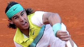 <strong>SEGURIDAD.</strong> Rafa Nadal se mostró convencido de sus posibilidades.