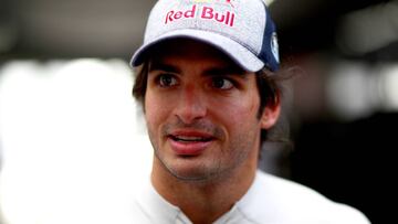 Carlos Sainz, piloto de Toro Rosso, en Barcelona.