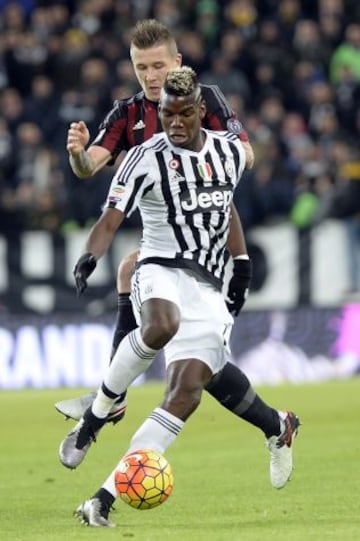 Paul Pogba, volante francés de Juventus.