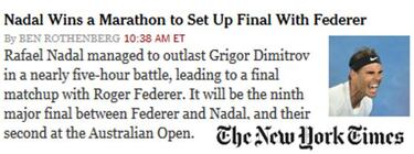 La prensa internacional, volcada con Nadal: "Revive la historia"