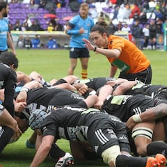 Alhambra Nievas, pionera en pitar un partido de selecciones masculinas en Europa