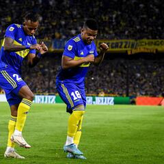 Sebastián Villa anota, Frank Fabra asiste y Boca Juniors empata
