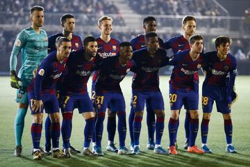 Once inicial del Barcelona