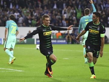 Gol 1-0 Thorgan Hazard