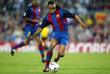 Davids con el Barcelona.