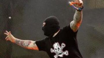 La UEFA resolverá el 29 los incidentes del Italia-Serbia