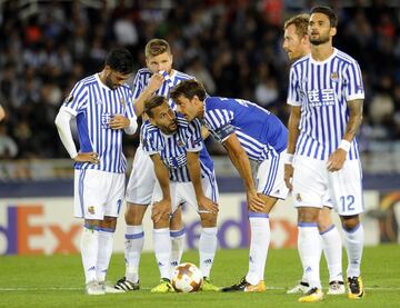 Sergio Canales y Xabi Prieto.