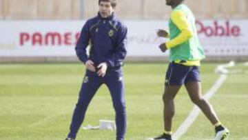 Marcelino: "Campbell está en la lista y está para jugar"