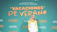 La actriz y presentadora Patricia Conde posa durante un photocall en la presentación de su nueva película ‘Vacaciones de verano’, en Sony Pictures, a 4 de julio de 2023, en Madrid (España). La película llega a los cines el jueves 6 de julio y gira en torno a dos amigos que pierden su trabajo y se ven obligados a aceptar un trabajo temporal como animadores infantiles en un hotel de lujo. Al ser ambos divorciados, les tocan sus hijos un mes de verano y les es imposible compaginarlo con el trabajo, con lo cual deciden llevarse a los niños y ocultarlos en el hotel.
04 JULIO 2023;CINE;PELÍCULA;HUMOR;COMEDIA;CULTURA;ATRESMEDIA
Diego Radamés / Europa Press
04/07/2023