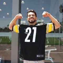 Henry Martin luce jersey de Steelers