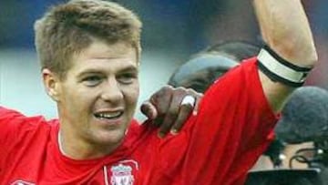 <b>PREMIO. </b>Steven Gerrard es el 'Mejor Jugador del Año' para la Asociación de Fútbolistas Profesionales de Inglaterra.