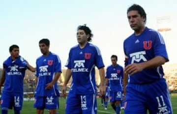 Marcelo Salas jugó un excelente partido en aquella tarde de 2008, cuando "colgó" los botines tras el triunfo ante Cobreloa.