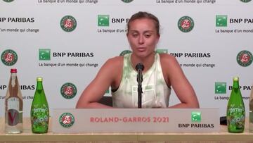 Es importante saber ganar y mucho más saber perder: de bandera la reflexión de Badosa