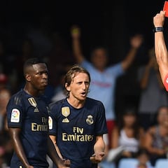 Modric explota: "En la vida haría intencionadamente una entrada así. ¡Totalmente involuntaria!"