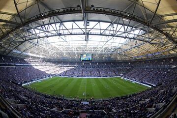El Veltins Arena en Geslenkirchen donde juega el Schalke 04.